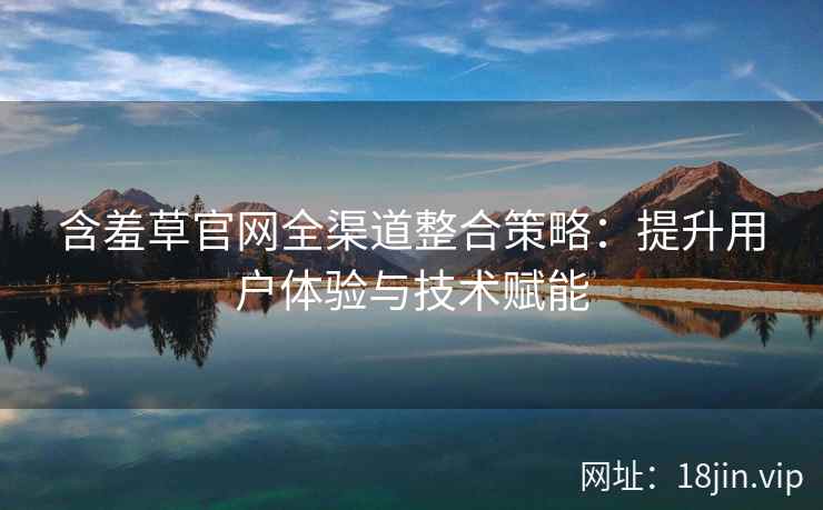 含羞草官网全渠道整合策略：提升用户体验与技术赋能
