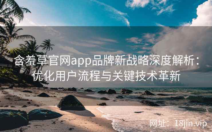 含羞草官网app品牌新战略深度解析：优化用户流程与关键技术革新